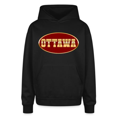 Golden Pulse – Ottawa - Oversized Hooded Sweatshirt