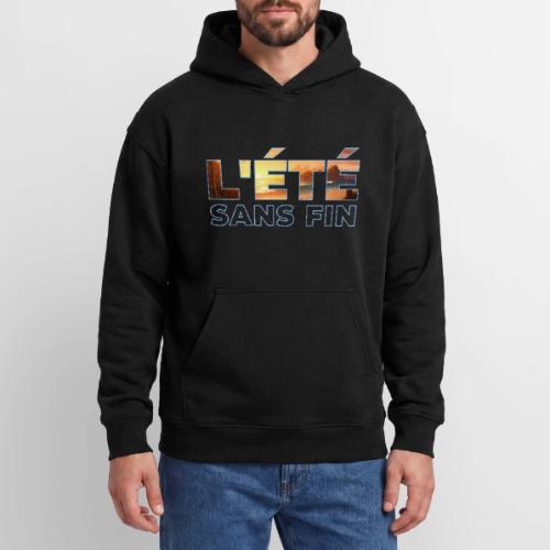 Golden Summer Atmosphere - Oversized Hooded Sweatshirt