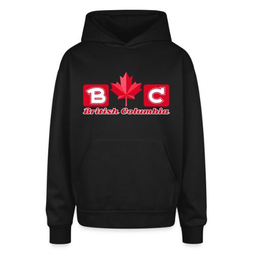 British Columbia, province of Canada - Oversized Hooded Sweatshirt