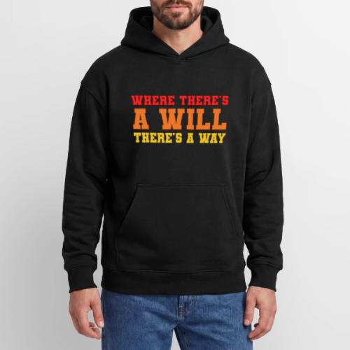 Willpower Wins - Oversized Hooded Sweatshirt