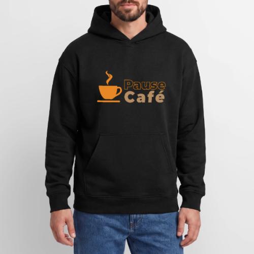 Coffee Break - Oversized Hooded Sweatshirt