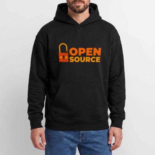 Open Source: Code is Freedom - Oversized Hooded Sweatshirt