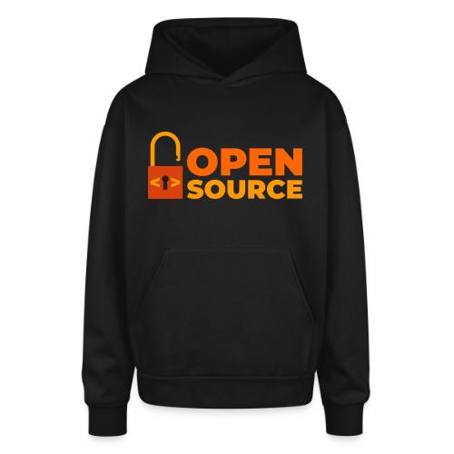 Open Source: Code is Freedom - Oversized Hooded Sweatshirt