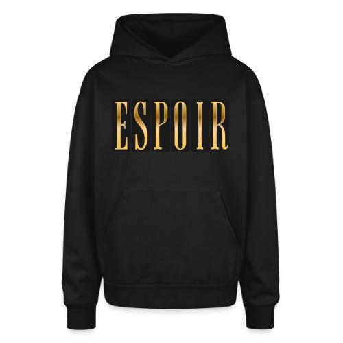Espoir Doré - Oversized Hooded Sweatshirt