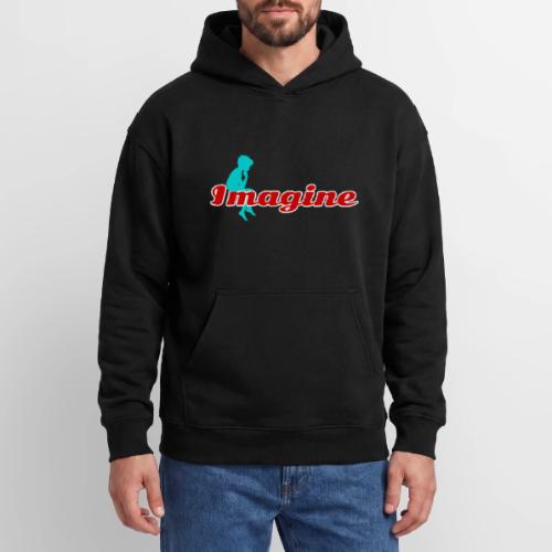 Imagine – Inspire Creativity & Dreams - Oversized Hooded Sweatshirt
