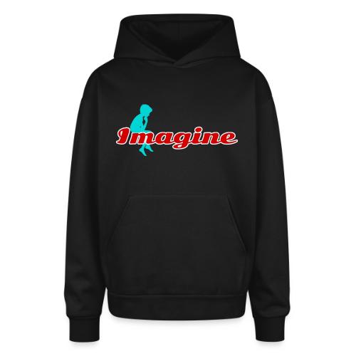 Imagine – Inspire Creativity & Dreams - Oversized Hooded Sweatshirt