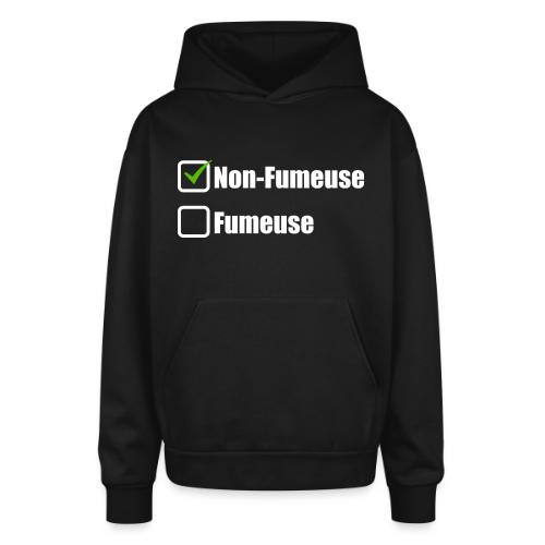 Non-smoking - Oversized Hooded Sweatshirt