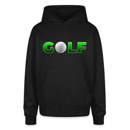 Golf Precision Wordmark - Oversized Hooded Sweatshirt