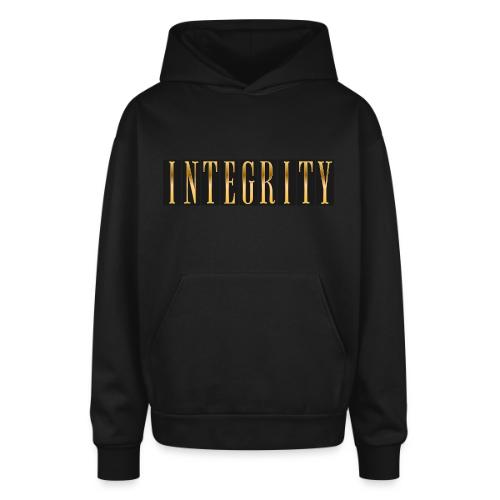 Golden Integrity - Oversized Hooded Sweatshirt