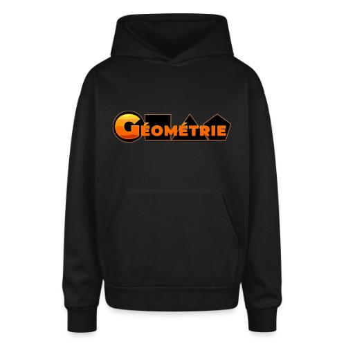 Geometry: Shapes and Figures - Oversized Hooded Sweatshirt