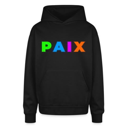 Peace in Colour - Oversized Hooded Sweatshirt