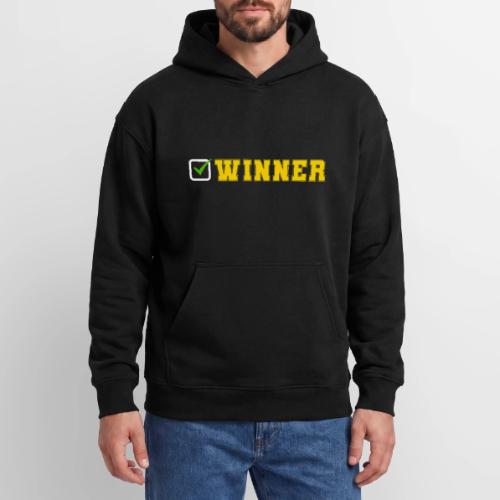 Crowned to Win - Oversized Hooded Sweatshirt