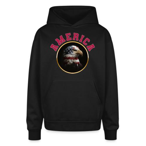 America Soars - Oversized Hooded Sweatshirt