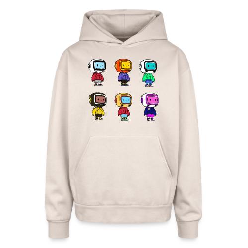 TEVO army ParsonPrints - Oversized Hooded Sweatshirt