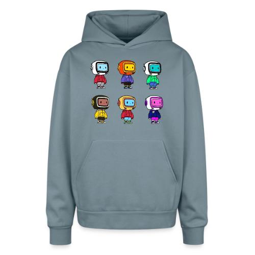 TEVO army ParsonPrints - Oversized Hooded Sweatshirt