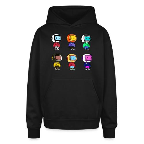 TEVO army ParsonPrints - Oversized Hooded Sweatshirt