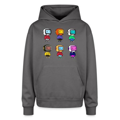 TEVO army ParsonPrints - Oversized Hooded Sweatshirt