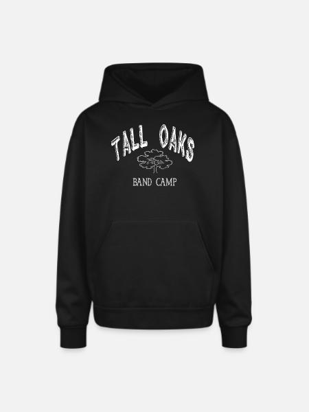 American Pie - Tall Oaks Band Camp - Oversized Hooded Sweatshirt - black