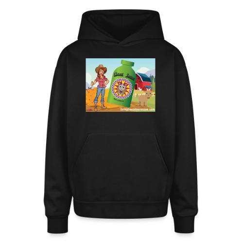 Nicole Sauce's Goat Juice - Oversized Hooded Sweatshirt