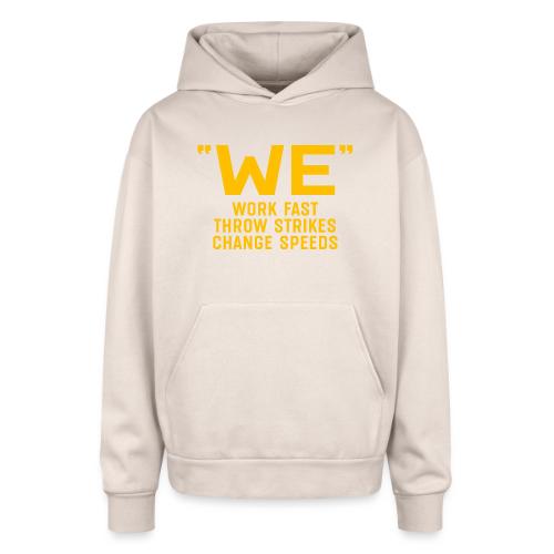 WE 1988 - Oversized Hooded Sweatshirt