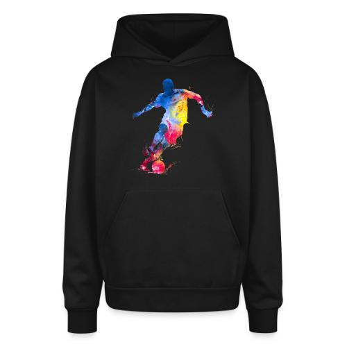 Soccer: Splash Kick - Oversized Hooded Sweatshirt