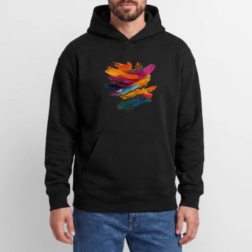 Harmony in Motion - Oversized Hooded Sweatshirt