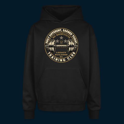 Legacy Builders 81 Training Club - Oversized Hooded Sweatshirt