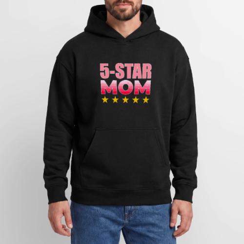 Five Stars Mom - Oversized Hooded Sweatshirt