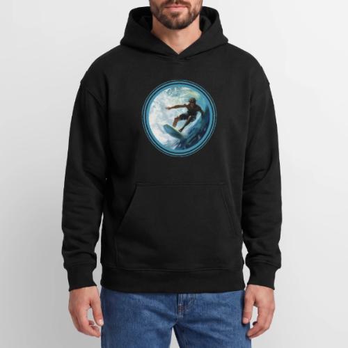 Surfing Freedom - Oversized Hooded Sweatshirt