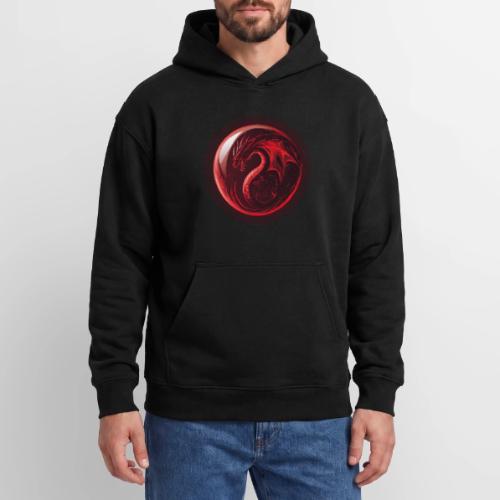 Dragon Orb - Oversized Hooded Sweatshirt