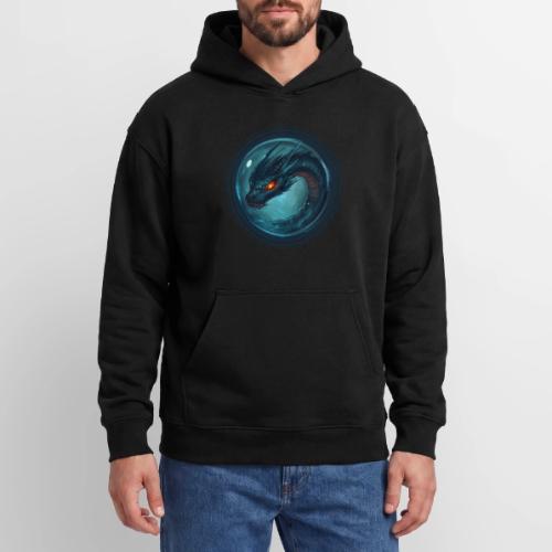 Dragon Sphere - Oversized Hooded Sweatshirt