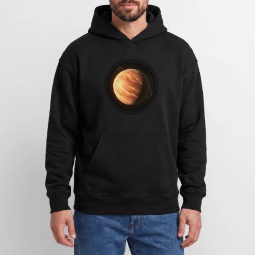 Exoplanet Frontiers - Oversized Hooded Sweatshirt