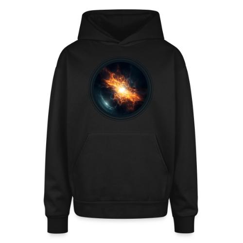Supernova: cosmic explosion - Oversized Hooded Sweatshirt