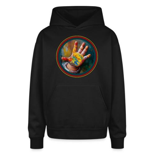 Colors of Innocence - Oversized Hooded Sweatshirt