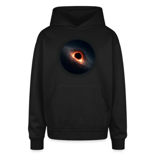 Black Hole Mystery - Oversized Hooded Sweatshirt