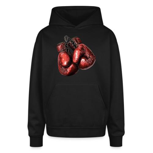 Legacy Boxing Gloves - Oversized Hooded Sweatshirt