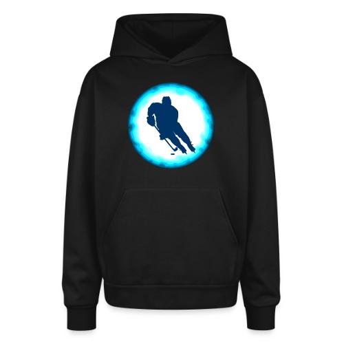 Hockey: Ice Warrior - Oversized Hooded Sweatshirt