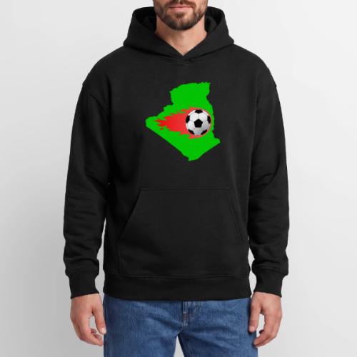 Algerian Football Fire - Oversized Hooded Sweatshirt