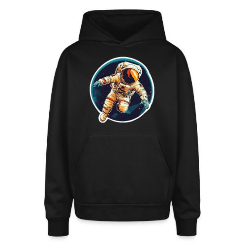 Astronaut: Dream, explore, discover! - Oversized Hooded Sweatshirt