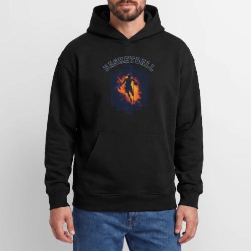 Basketball Power - Oversized Hooded Sweatshirt