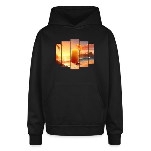 Squeeze the Day - Oversized Hooded Sweatshirt
