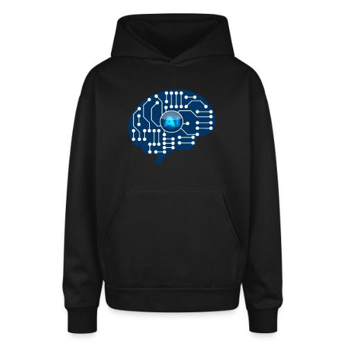 AI: Mind Wired - Oversized Hooded Sweatshirt
