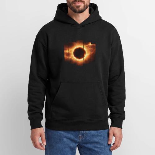 Eclipse Beyond Worlds - Oversized Hooded Sweatshirt