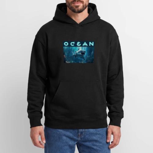 Ocean: Predator's Domain - Oversized Hooded Sweatshirt