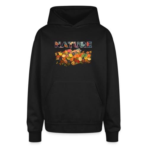 Brushed by Nature - Oversized Hooded Sweatshirt