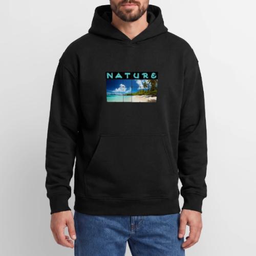 Nature: Island Bliss - Oversized Hooded Sweatshirt
