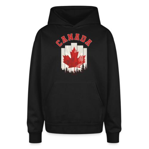 Creative Spirit of Canada - Oversized Hooded Sweatshirt