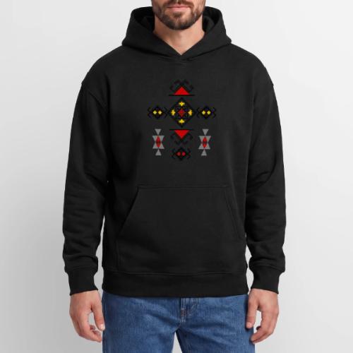 Amazigh Symbols - Oversized Hooded Sweatshirt