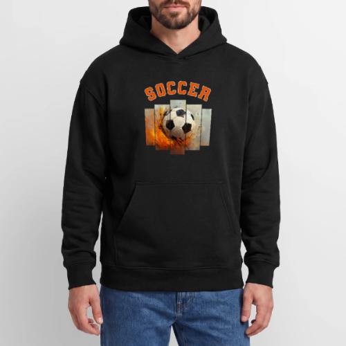 Soccer Iconic Touch - Oversized Hooded Sweatshirt