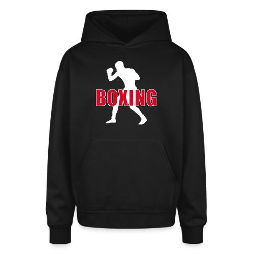 Boxing Force - Oversized Hooded Sweatshirt